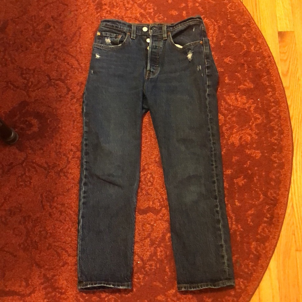 Medium Dark 501 Levi’s W26 L26